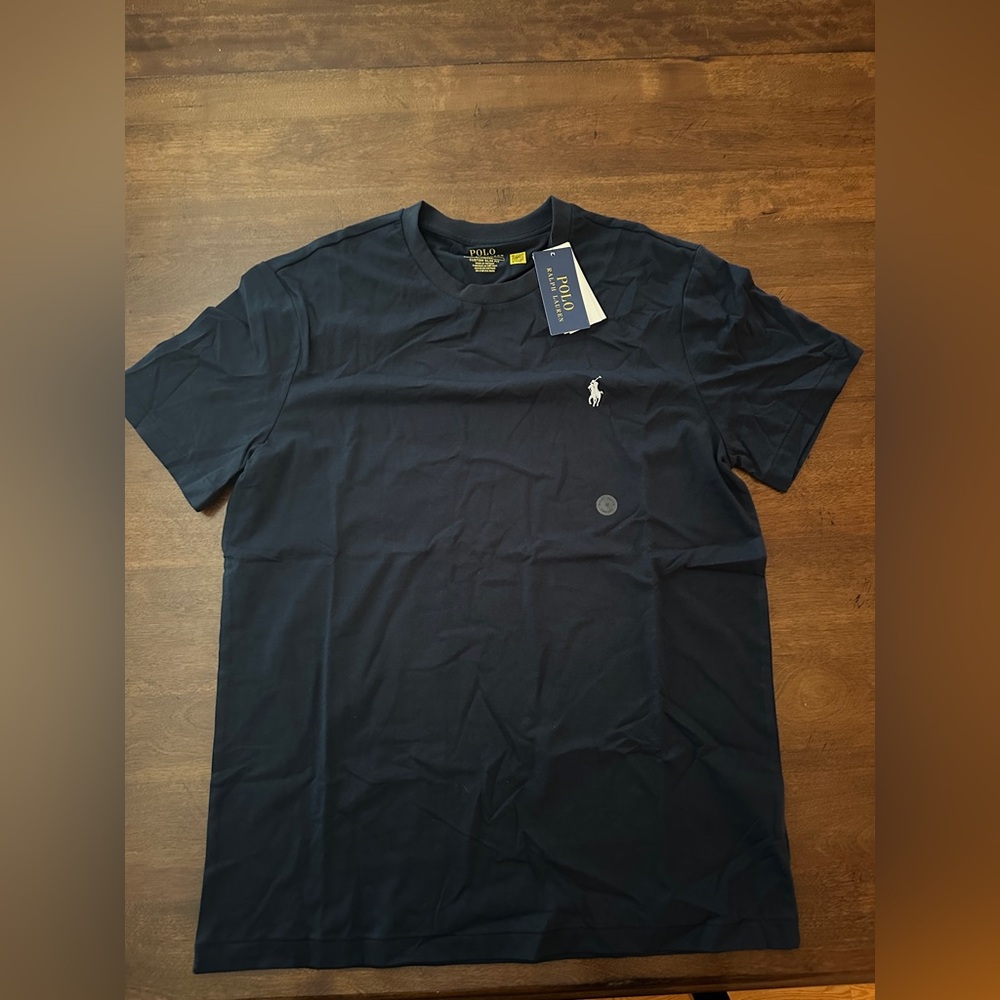 Polo black tee